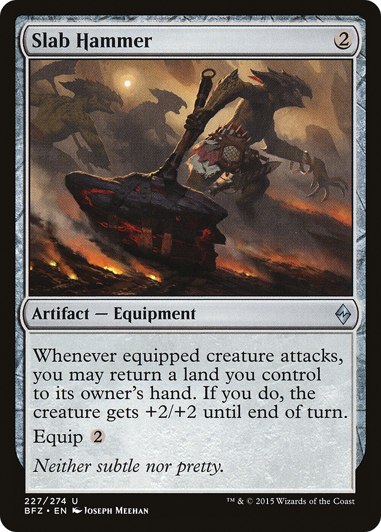 Slab Hammer (227) - Battle for Zendikar