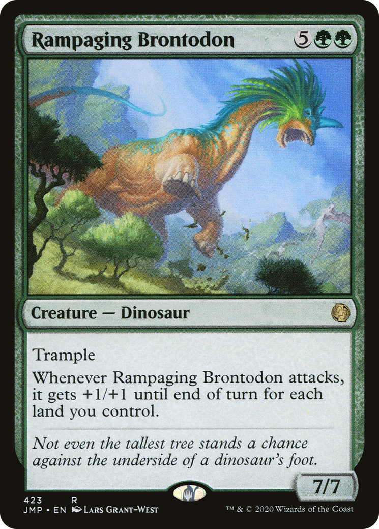 Rampaging Brontodon (423) - Jumpstart