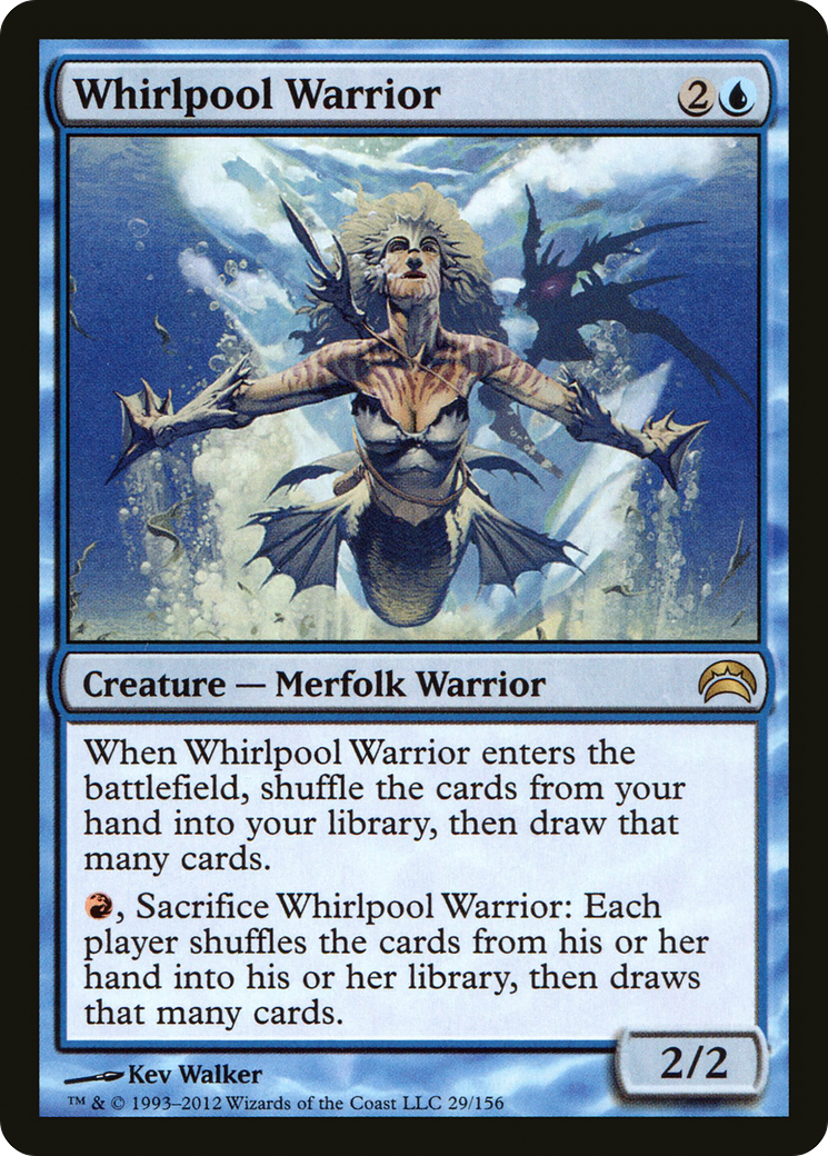 Whirlpool Warrior (029) - Planechase 2012