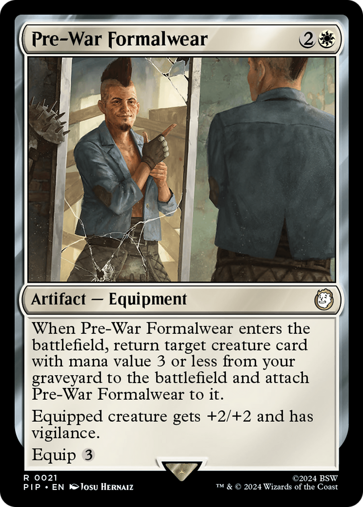 Pre-War Formalwear (021) Foil - Fallout