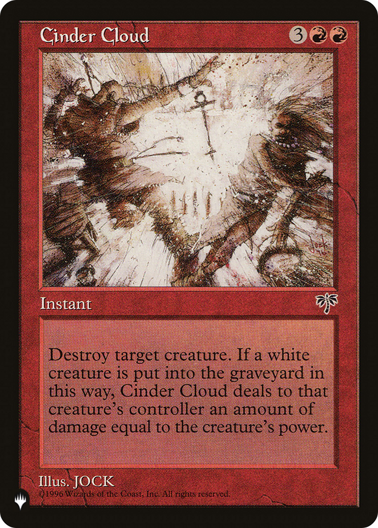 Cinder Cloud (Retro) (MIR-165) - The List