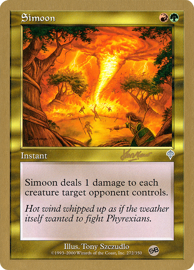Simoon - 2002 Sim Han How (INV) (SB) (Retro) - World Championship Decks 2002