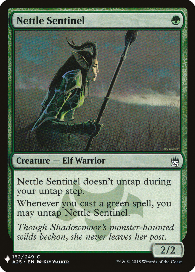 Nettle Sentinel (A25-182) - The List