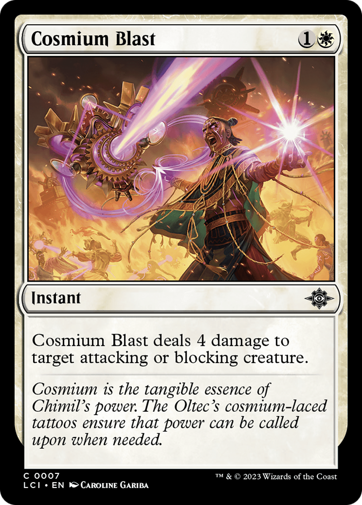 Cosmium Blast (007) Foil - The Lost Caverns of Ixalan