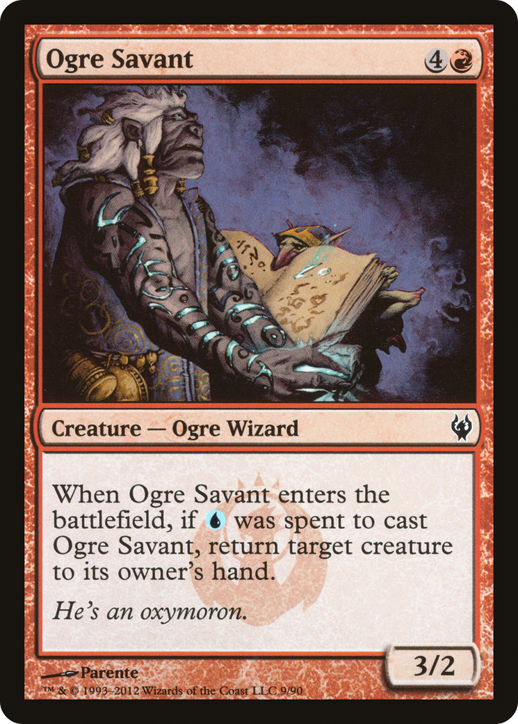 Ogre Savant (009) - Duel Decks: Izzet vs. Golgari