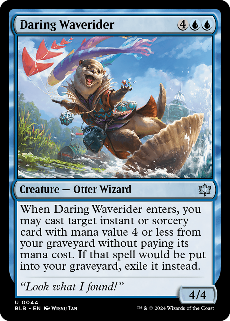 Daring Waverider (044) Foil - Bloomburrow