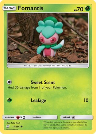 Fomantis (15) Reverse Holofoil - Unified Minds