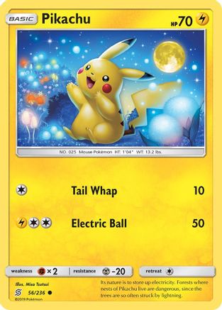 Pikachu (56) Reverse Holofoil - Unified Minds