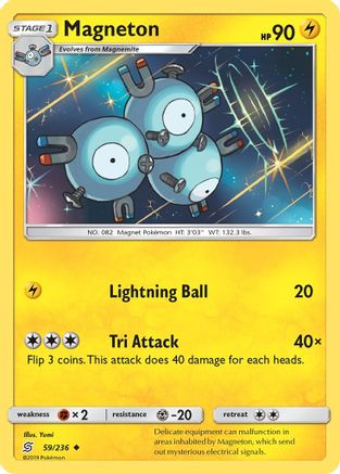 Magneton (59) Reverse Holofoil - Unified Minds