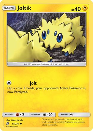 Joltik (61) Reverse Holofoil - Unified Minds