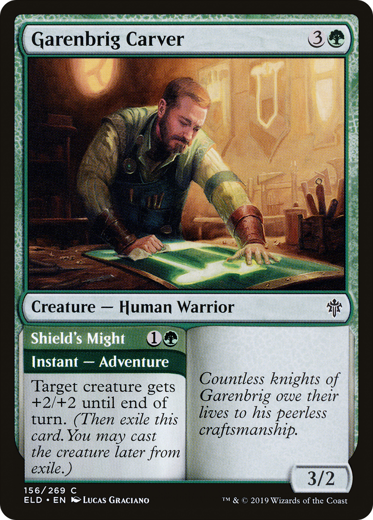 Garenbrig Carver (156) - Throne of Eldraine