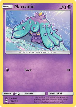 Mareanie (96) Reverse Holofoil - Unified Minds