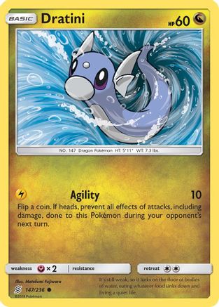 Dratini (147) Reverse Holofoil - Unified Minds