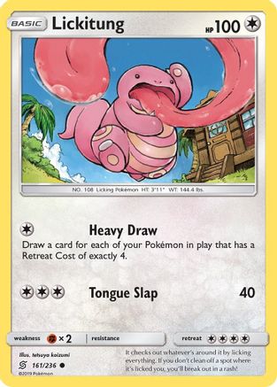 Lickitung (161) Reverse Holofoil - Unified Minds