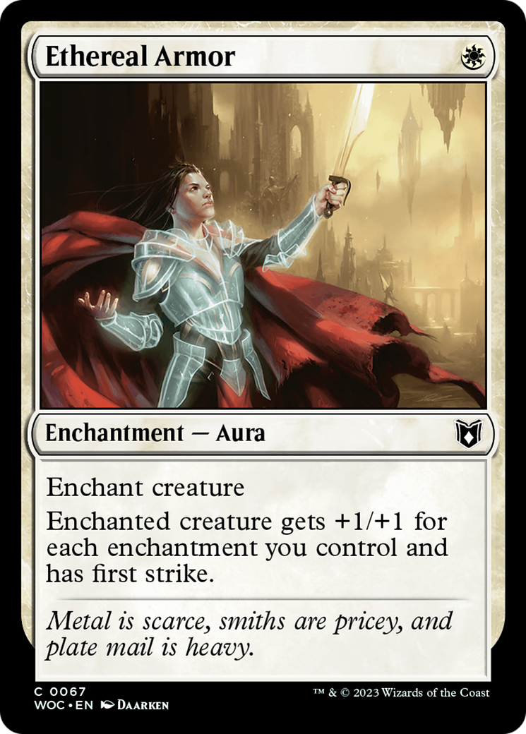 Ethereal Armor (067) - Wilds of Eldraine Commander
