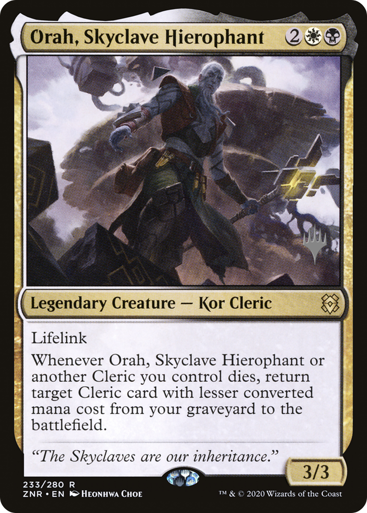Orah, Skyclave Hierophant (233) - Zendikar Rising Promos