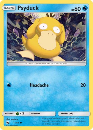 Psyduck (11) Reverse Holofoil - Hidden Fates