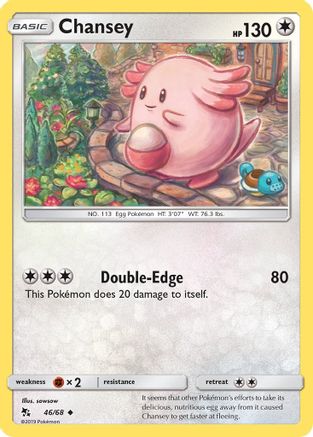 Chansey (46) Reverse Holofoil - Hidden Fates