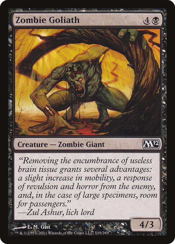 Zombie Goliath (119) - Magic 2012