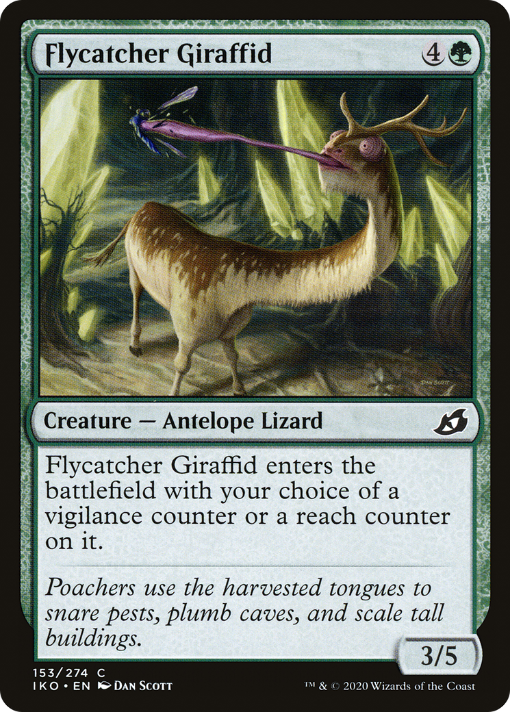 Flycatcher Giraffid (153) - Ikoria: Lair of Behemoths