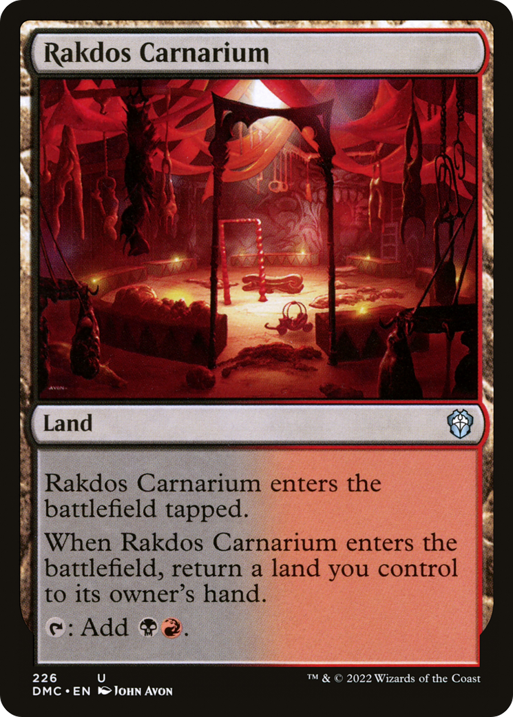Rakdos Carnarium (226) - Dominaria United Commander
