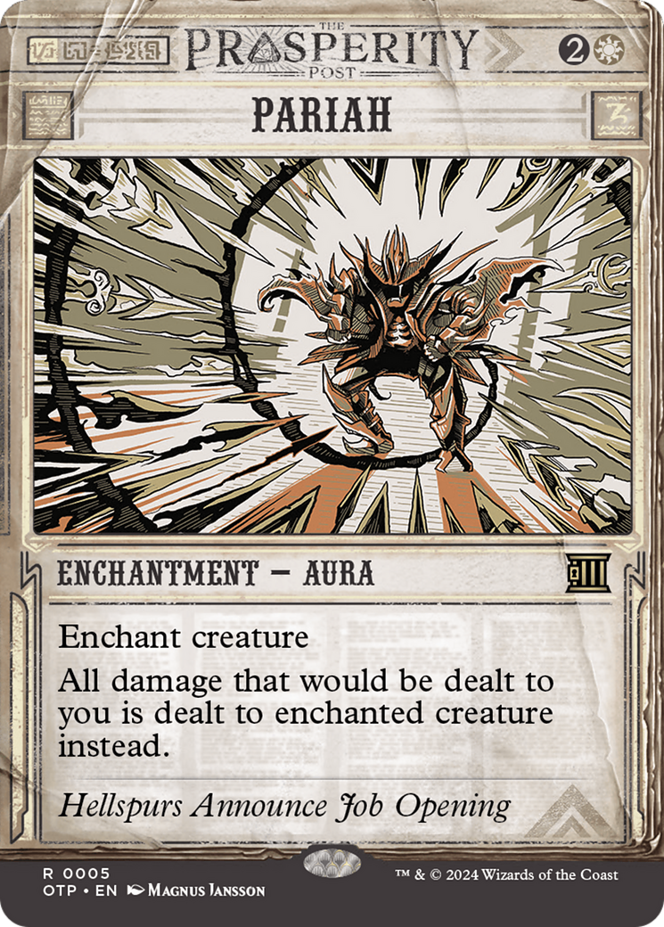 Pariah (Showcase) (005) Foil - Breaking News