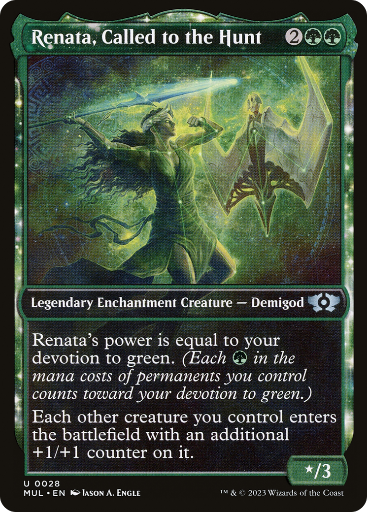 Renata, Called to the Hunt (028) Foil - Multiverse Legends