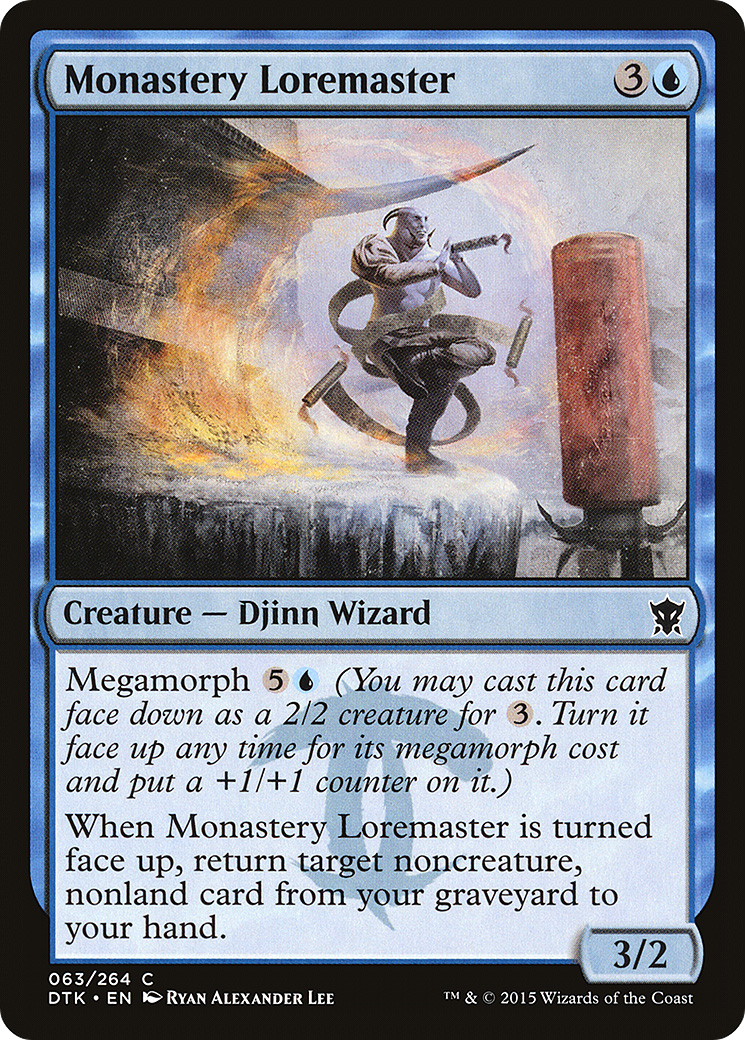 Monastery Loremaster (063) Foil - Dragons of Tarkir
