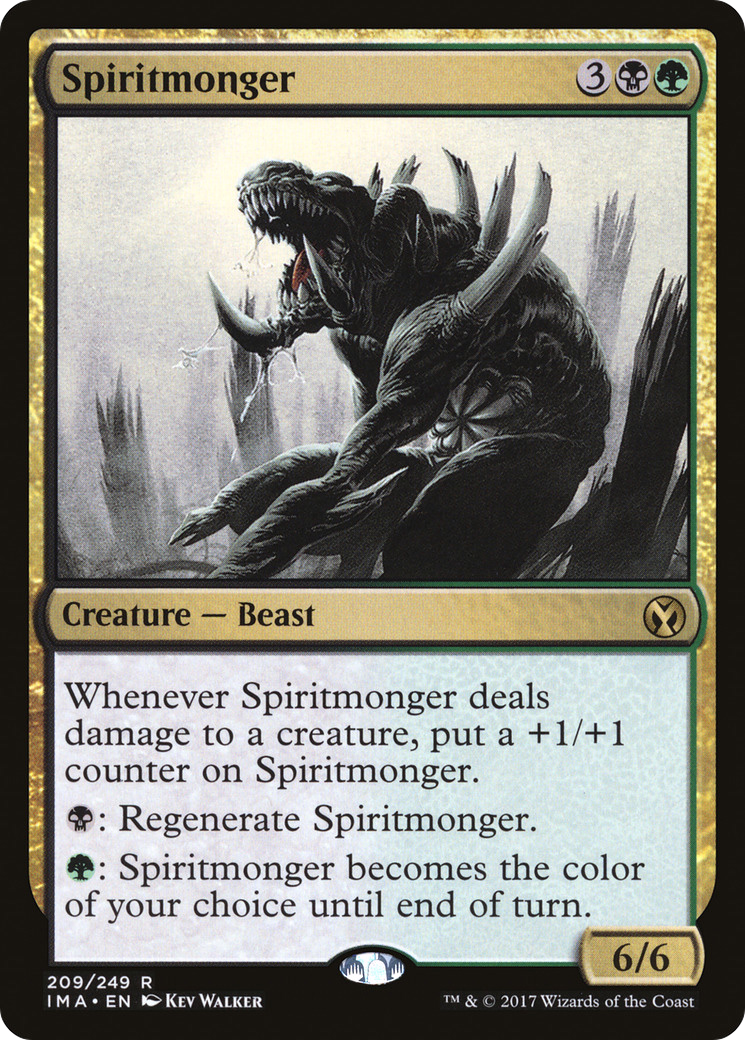 Spiritmonger (209) Foil - Iconic Masters