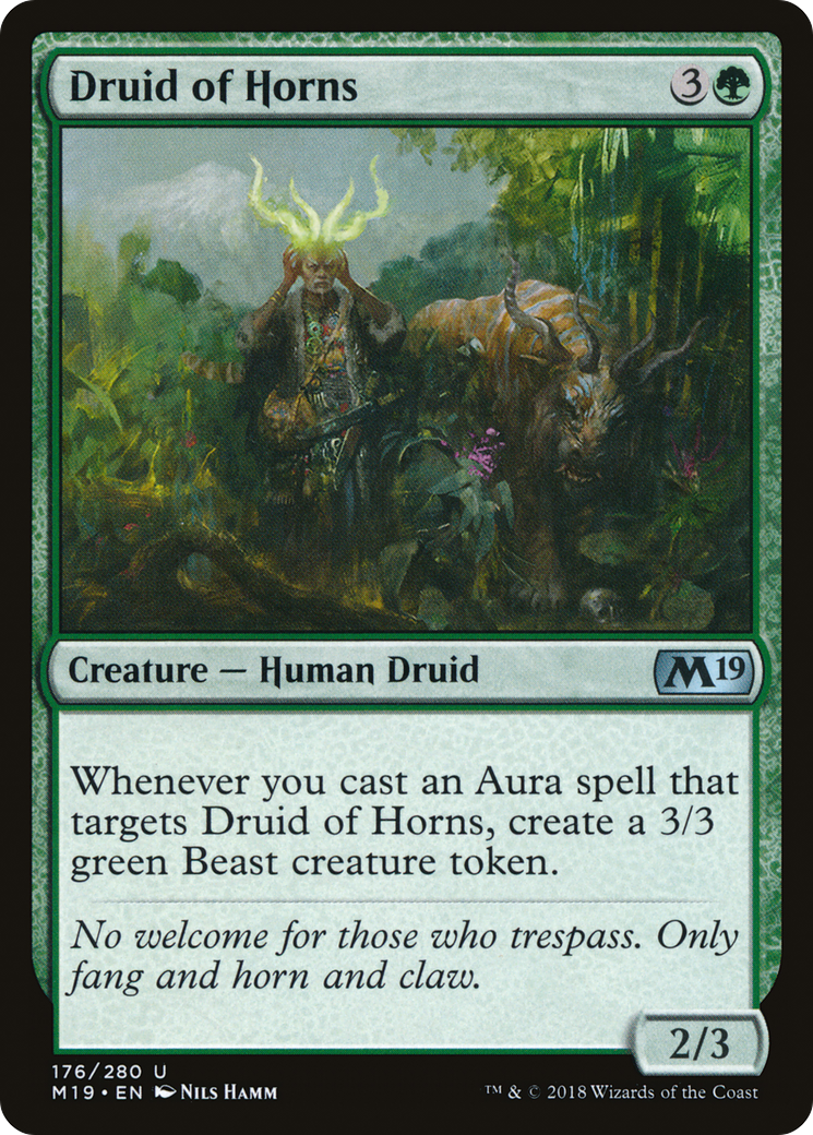 Druid of Horns (176) - Core Set 2019