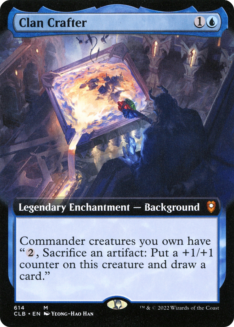 Clan Crafter (Extended Art) (614) - Commander Legends: Battle for Baldur's Gate