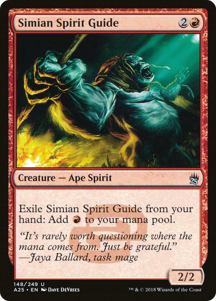 Simian Spirit Guide (148) - Masters 25