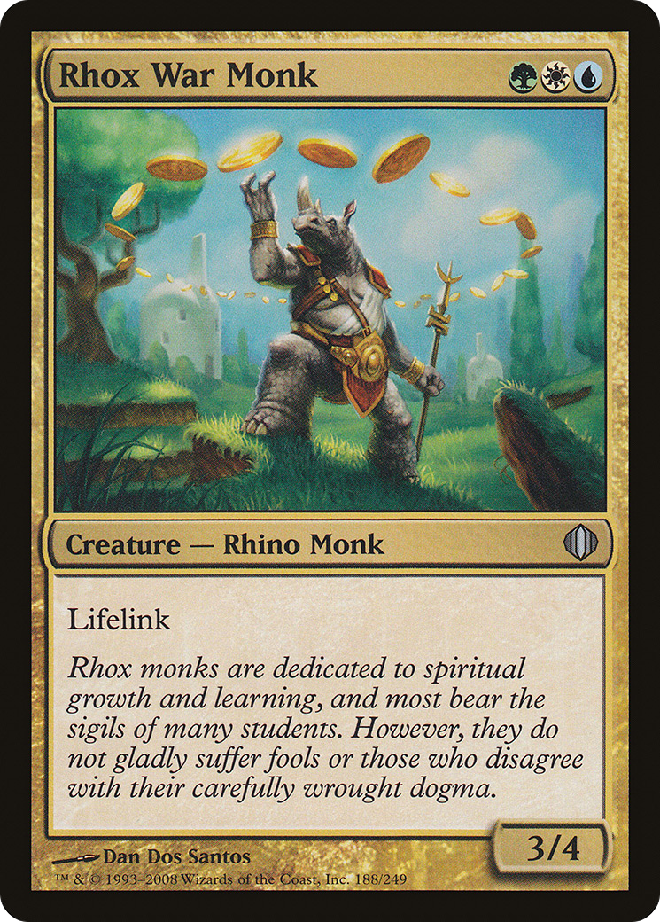 Rhox War Monk (188) - Shards of Alara