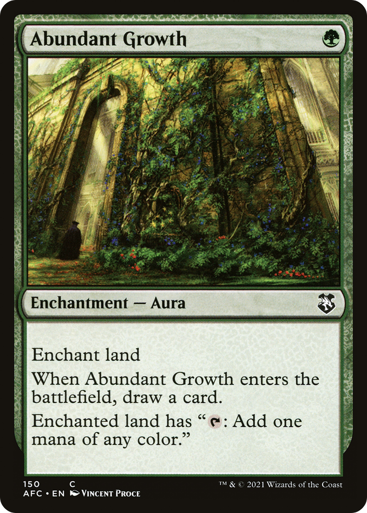 Abundant Growth (150) - Forgotten Realms Commander