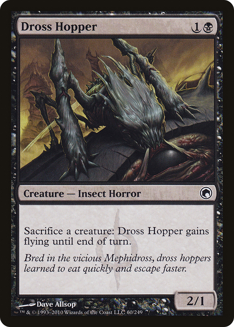 Dross Hopper (060) Foil - Scars of Mirrodin