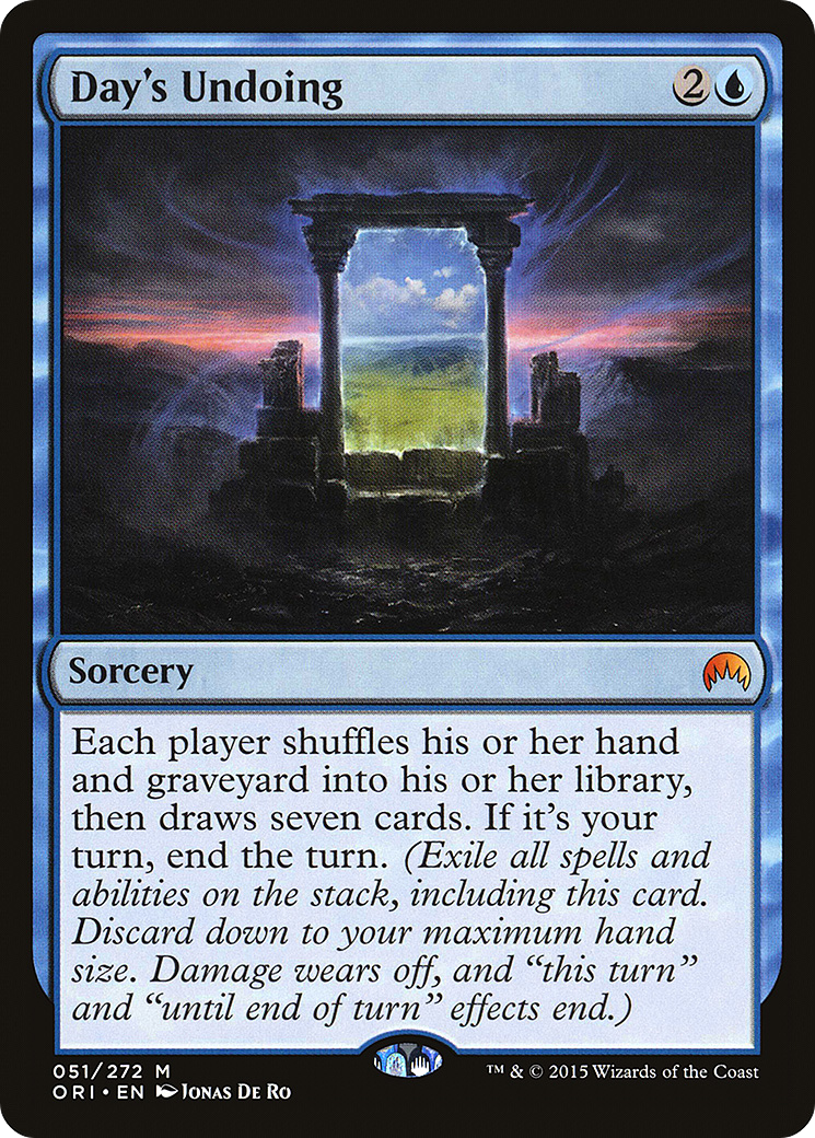 Day's Undoing (051) Foil - Magic Origins