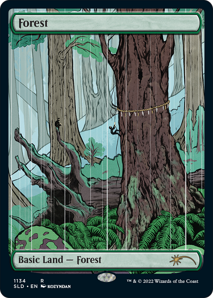 Forest (1134) Foil - Secret Lair Drop