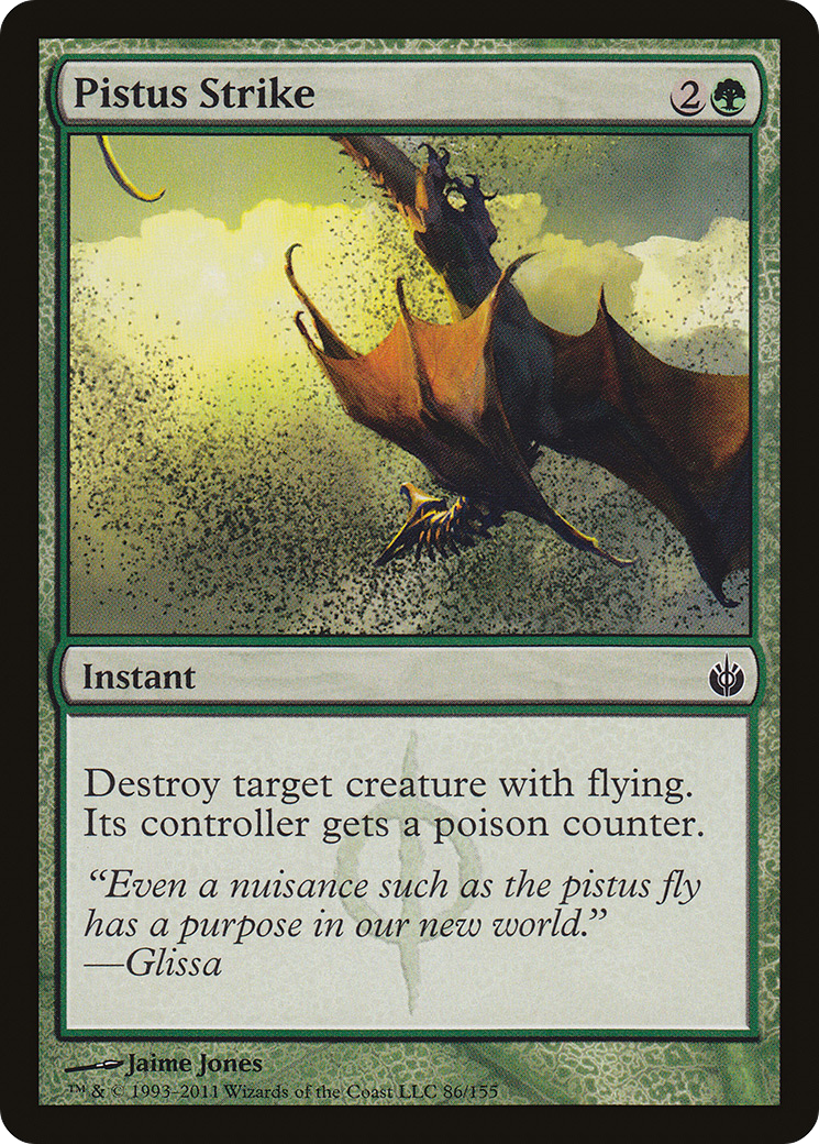 Pistus Strike (086) Foil - Mirrodin Besieged