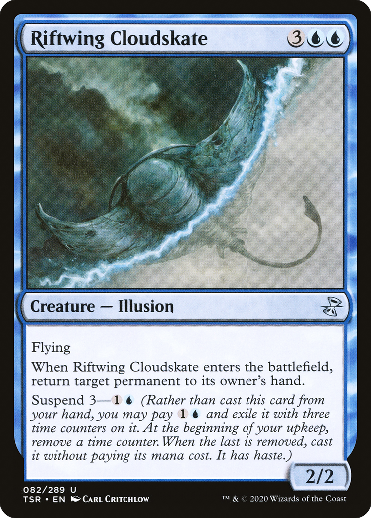 Riftwing Cloudskate (082) Foil - Time Spiral Remastered