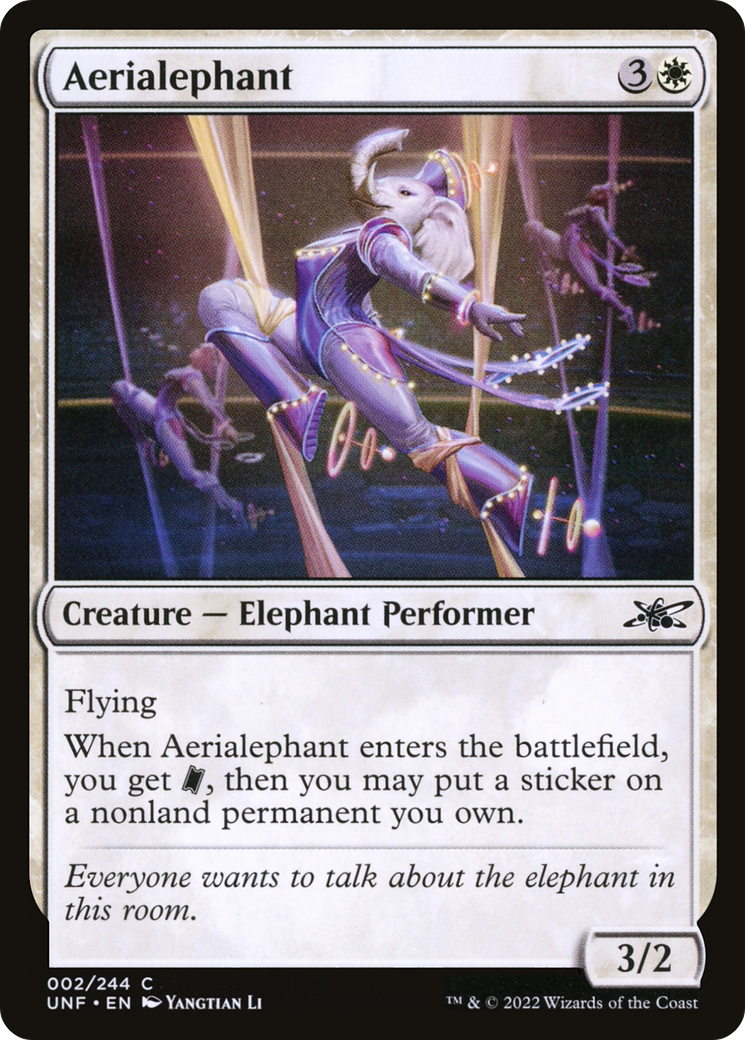 Aerialephant (002) Foil - Unfinity
