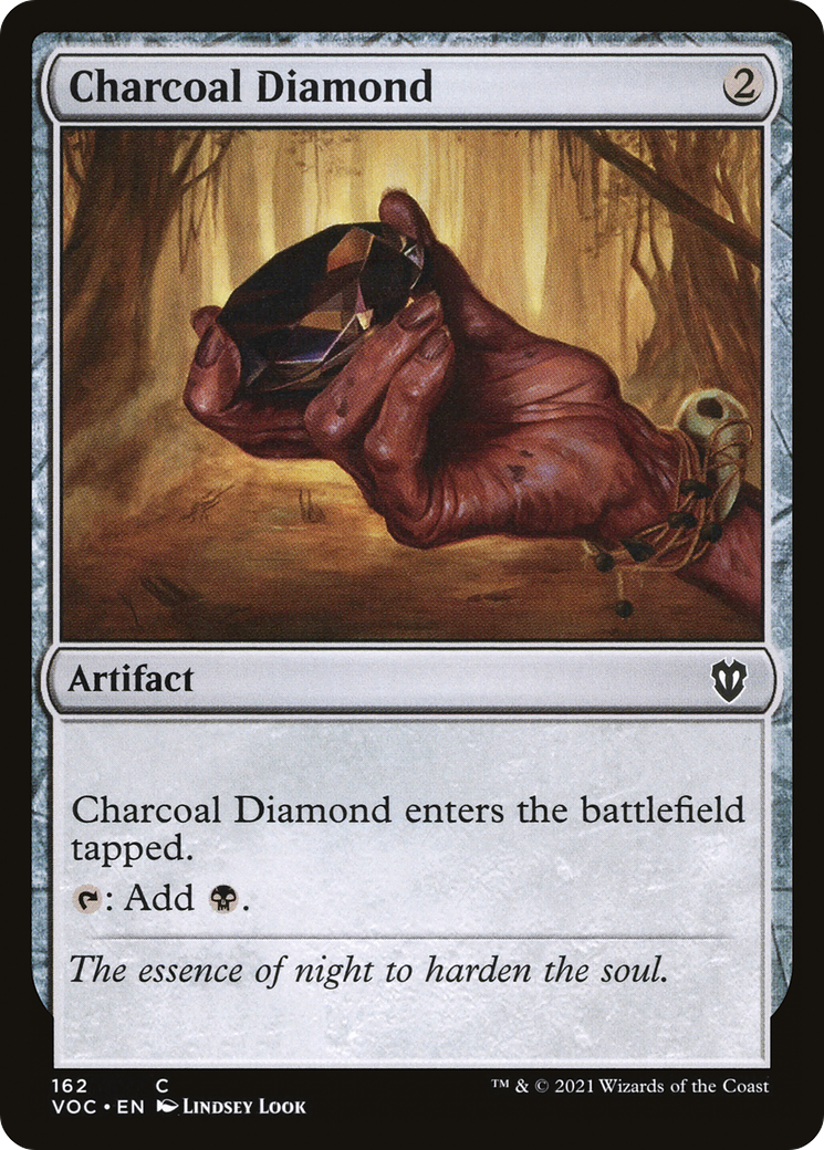 Charcoal Diamond (162) - Crimson Vow Commander