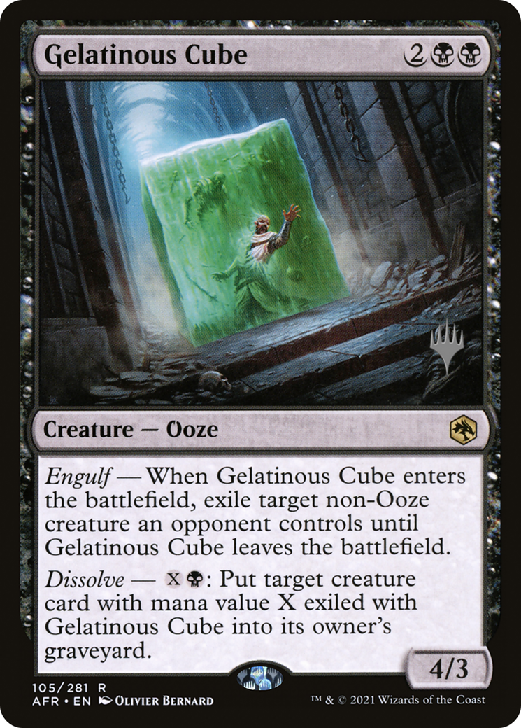 Gelatinous Cube (105) Foil - Adventures in the Forgotten Realms Promos