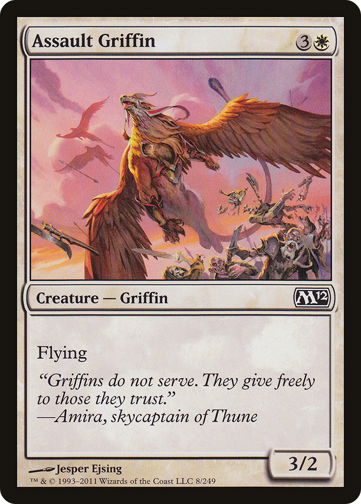 Assault Griffin (008) Foil - Magic 2012