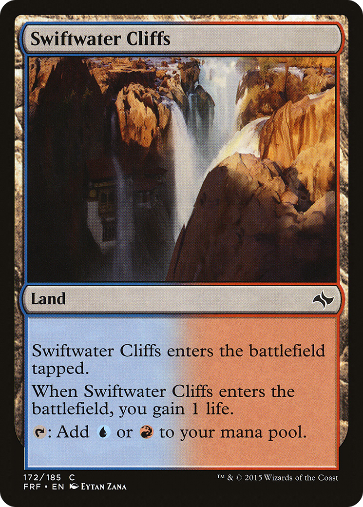 Swiftwater Cliffs (172) - Fate Reforged
