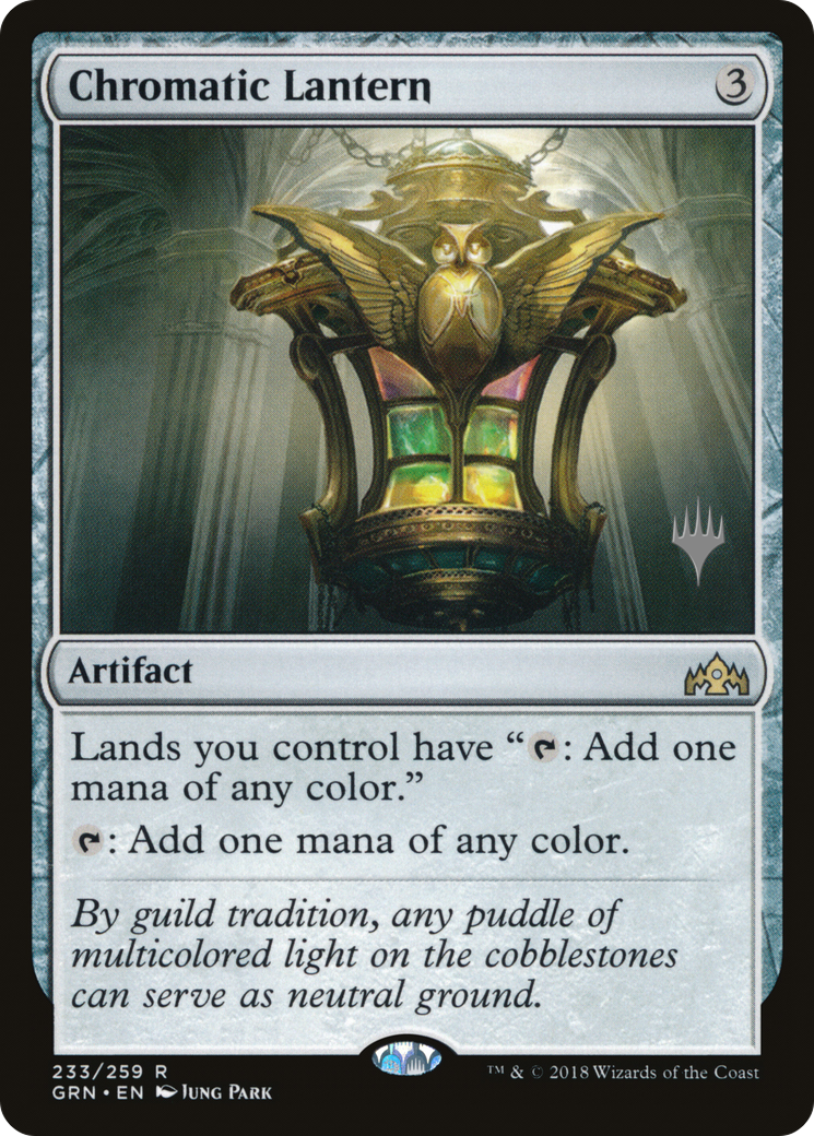 Chromatic Lantern (233) - Guilds of Ravnica Promos