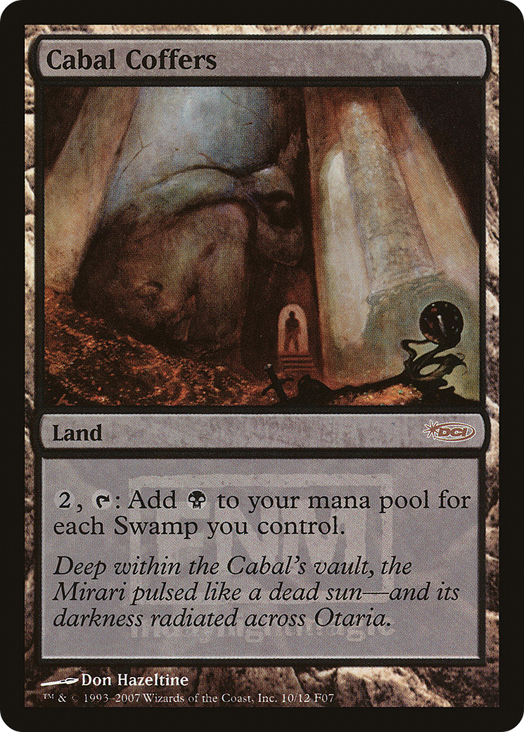 Cabal Coffers (010) Foil - Friday Night Magic 2007