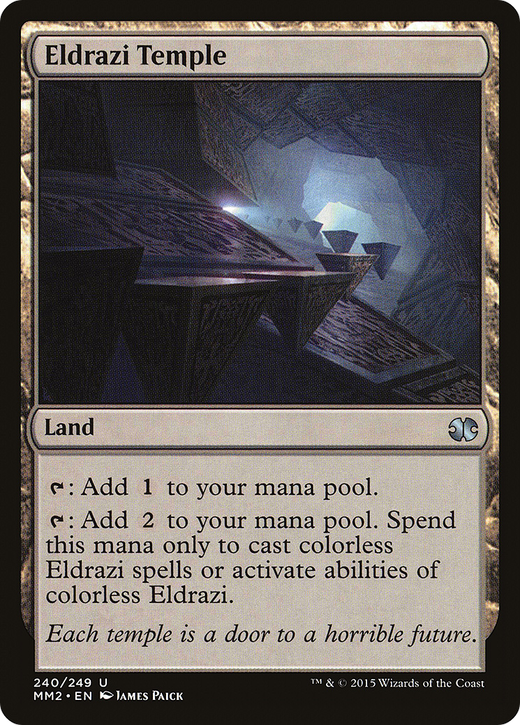 Eldrazi Temple (240) Foil - Modern Masters 2015