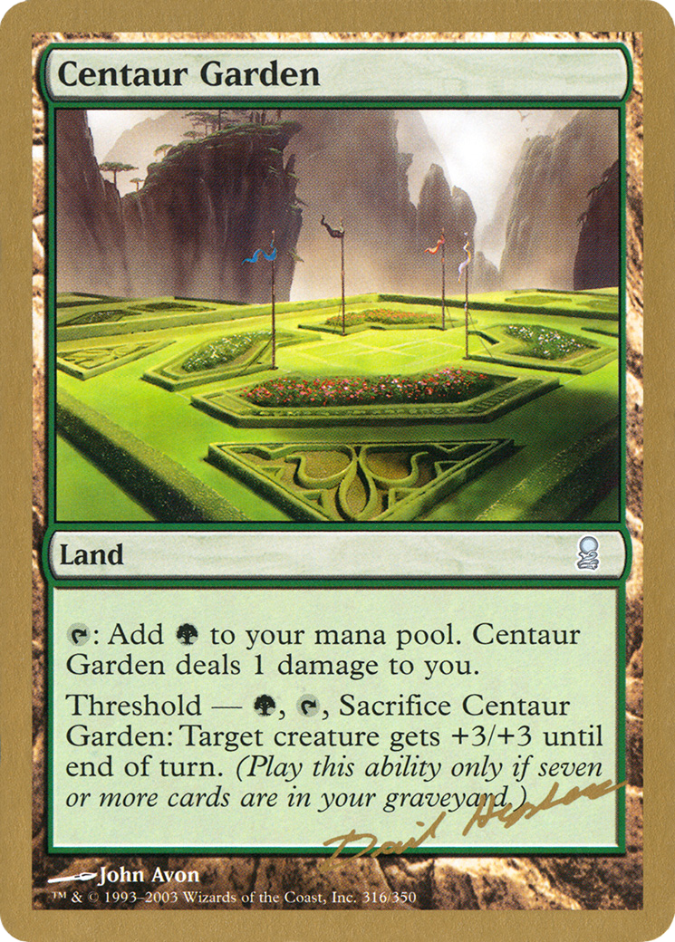 Centaur Garden (dh316) - World Championship Decks 2003