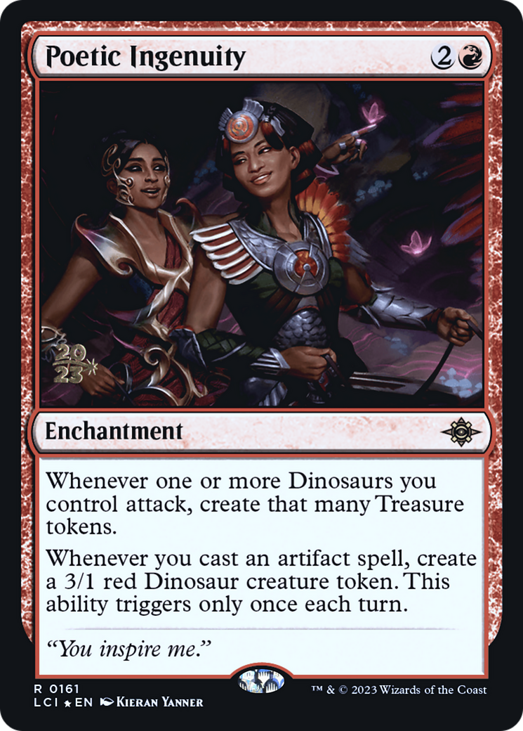Poetic Ingenuity (161) Foil - The Lost Caverns of Ixalan Promos