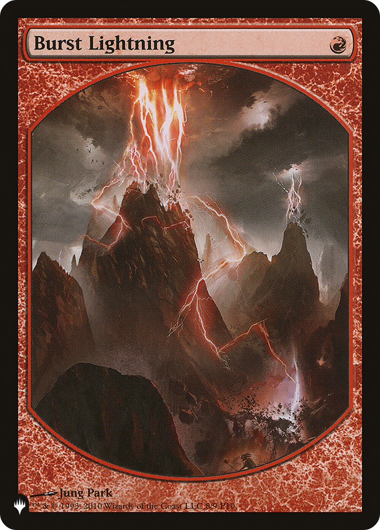 Burst Lightning (P10-8) - The List